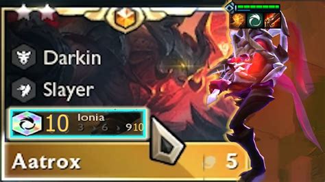 Aatrox Build Lonia Carry Team Lonai Tft Set Ranked Youtube