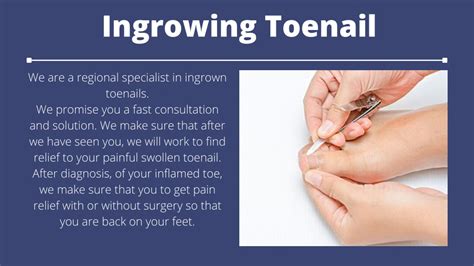 Ppt Ingrowing Toenail Management Symptoms And Infection Powerpoint