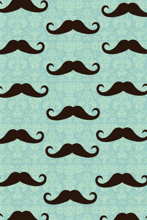 Cute Mustache Wallpaper - WallpaperSafari