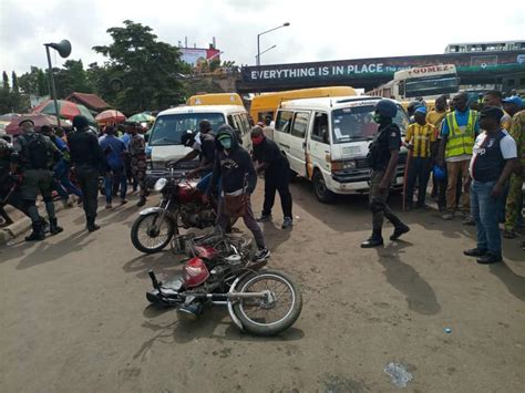 Lagos Taskforce Impounds Motorcycles Operating In Restricted Areas