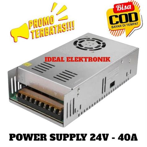 Jual Switching Power Supply PSU 24V 40A High Quality 24 Volt 40 Ampere