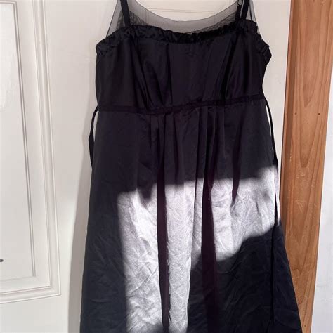 Simply Vera Vera Wang Womens Black Dress Depop