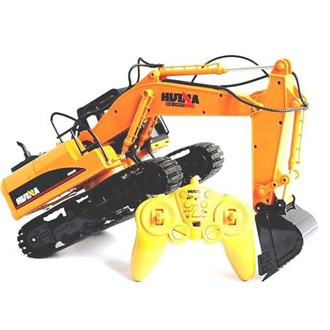 Excavadora Rc Huina Pala Met Lica