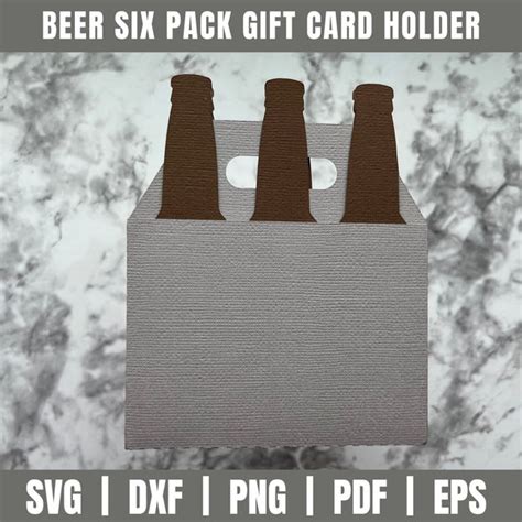 Six Pack Beer Svg Etsy