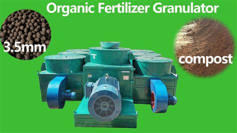 Organic Fertilizer Granulation Machine Bio Fertilizer Granules Making