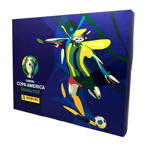 Box Premium Conmebol Copa Am Rica Lbum Capa Dura Envelopes