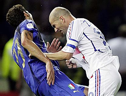 Sports Players: Zidane headbutt