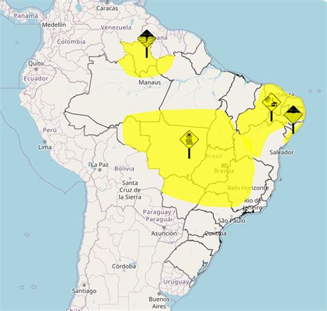 Perigo Potencial Inmet Alerta Para Baixa Umidade Em Estados E