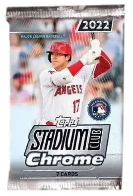 Mlb Topps Stadium Club Chrome Baseball Trading Card Blaster Pack