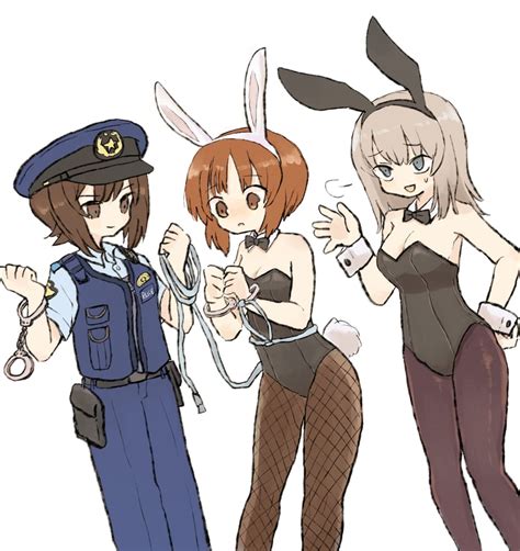 Nishizumi Miho Nishizumi Maho And Itsumi Erika Girls Und Panzer