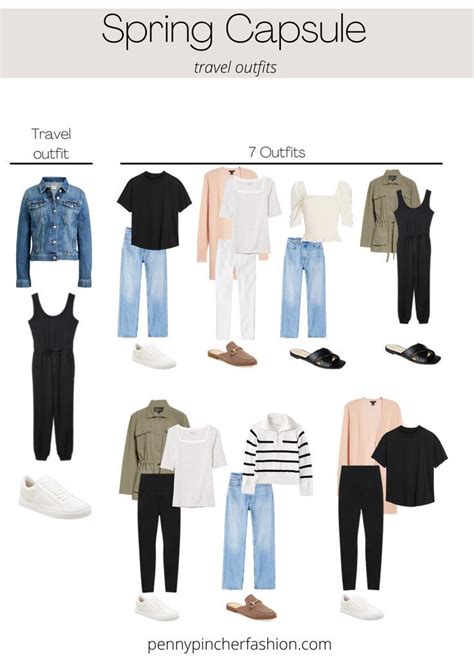 SPRING 2022 CAPSULE WARDROBE Penny Pincher Fashion Spring Fashion