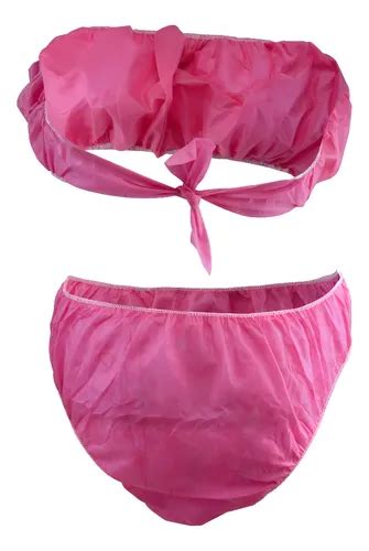 Kit De Ropa Desechable Pzas Top Y Bikini Envío gratis