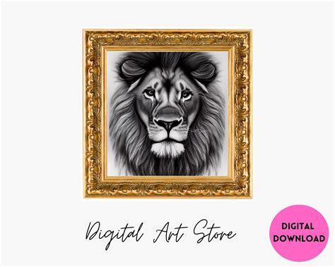 how to draw wild animal lion 9