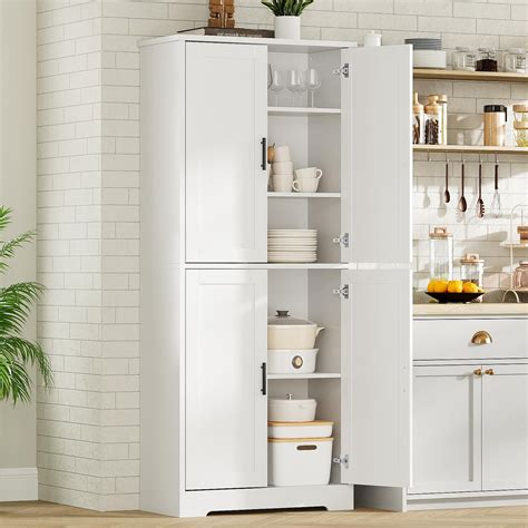 Kselythan 70" Tall Kitchen Pantry,Freestanding Pantry Storage Cabinet