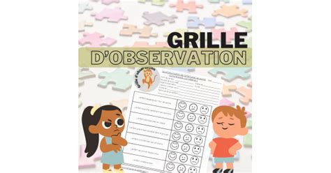 Grille D Observation Pr Scolaire