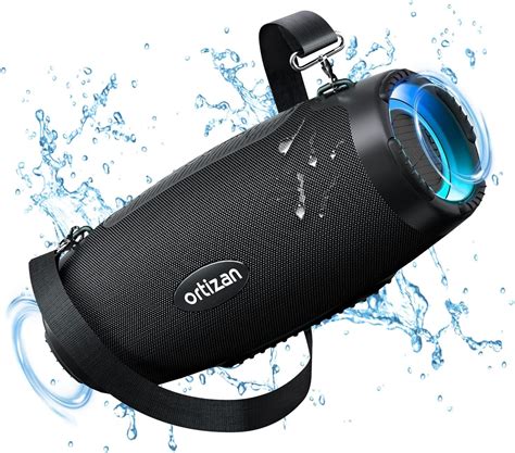 Ortizan 80w Bluetooth Speaker Powerful Sound And Deep