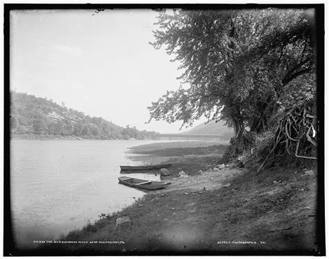 The Susquehanna River Near Shickshinny Pa Library Of Congress