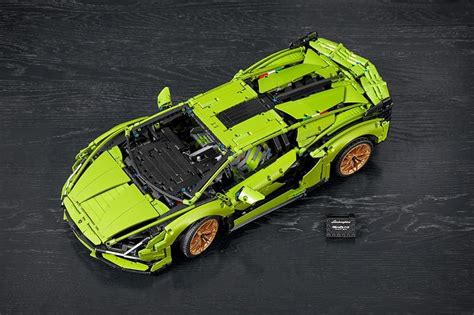 LEGO x Lamborghini Sian Scale Model Details | HYPEBEAST