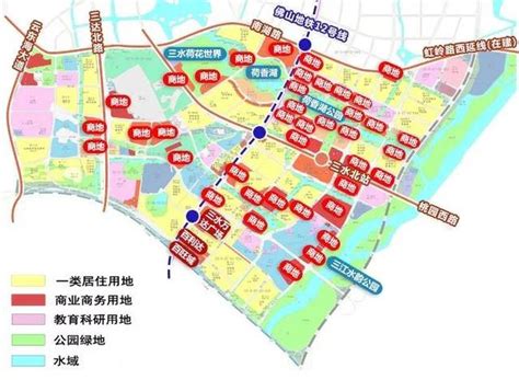 三水新城2019规划三水新城规划图山三水三桥规划图第11页大山谷图库