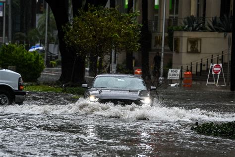 Video Graves Inundaciones En Miami Por La Tormenta Eta