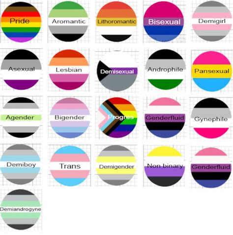 Pride Flag Stickers Trans Ace Aro Asexual Aromantic Bisexual Etsy