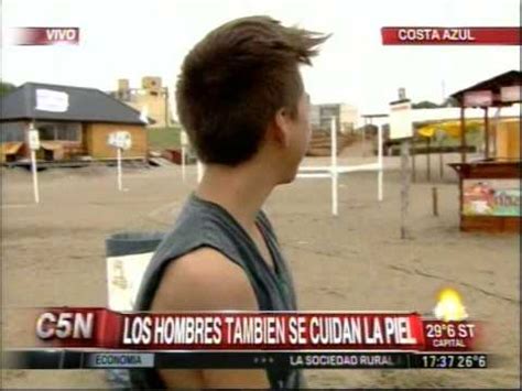 C5N VERANO 2015 LOS HOMBRES TAMBIEN SE CUIDAN LA PIEL PARTE 2