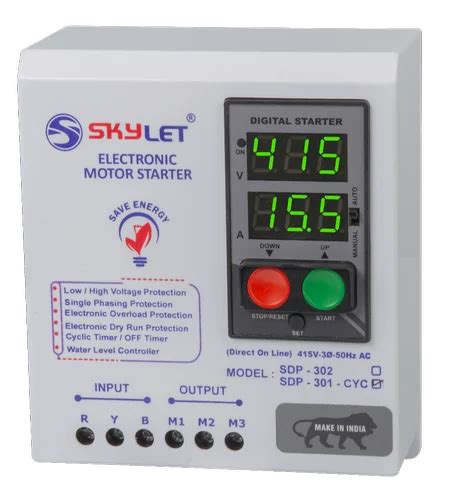 Dol Motor Starter Three Phase Digital Motor Starter Manufacturer From