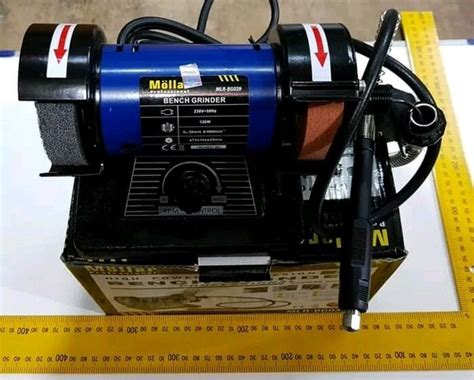 Jual Mesin Gerinda Duduk Mini 3 Inch Mollar Bench Grinder Gurinda