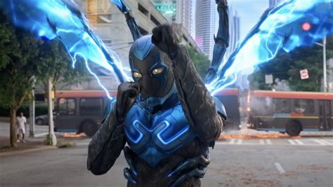 BLUE BEETLE Trailer Gives Us Superhero Action Mixed With Family Comedy ...