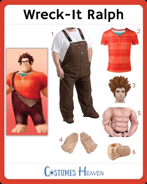 Wreck-It Ralph Cosplay For Cosplay & Halloween 2024