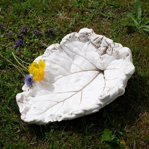 Beautiful Plaster Leaf