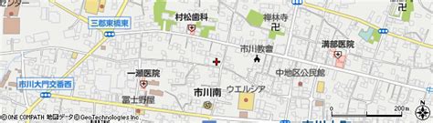 山梨県西八代郡市川三郷町市川大門841 1の地図 住所一覧検索｜地図マピオン