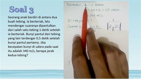 Cara Menghitung Kedalaman Laut Dan Jarak Dinding Pemantul Bimbel