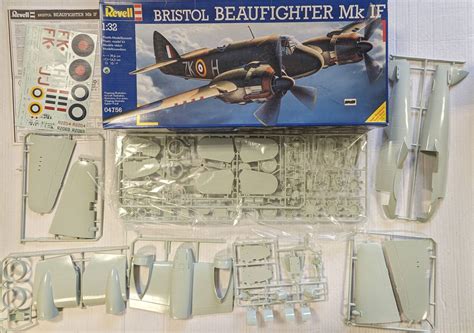 Revell Bristol Beaufighter Mk If Cracked Decals