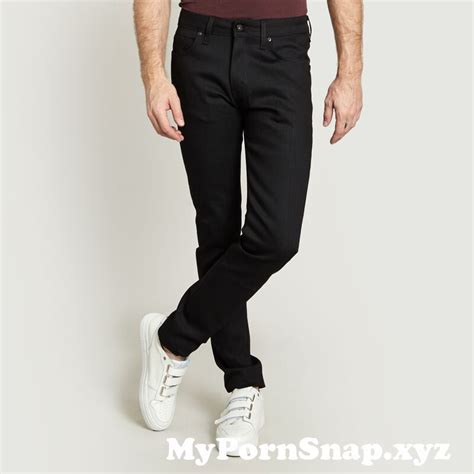 Naked Famous Indigo Super Skinny Guy Stretch Selvedge Jpeg From Black