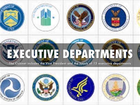 Executive Departments