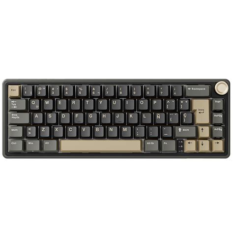 Teclado Mec Nico Royal Kludge R Al Mbrico Chartreuse Switch