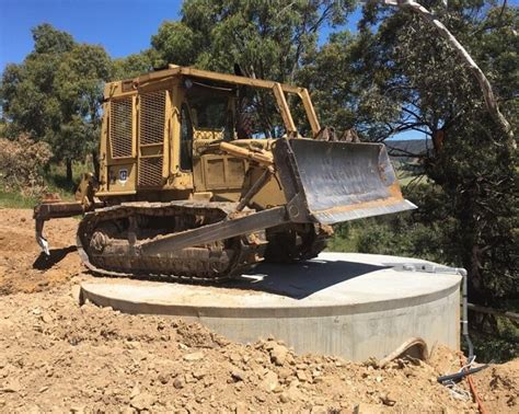 Under Ground Concrete Tank Glenburn Vic Terry Miller Concrete Tanks