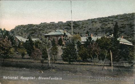 National Hospital Bloemfontein South Africa Postcard