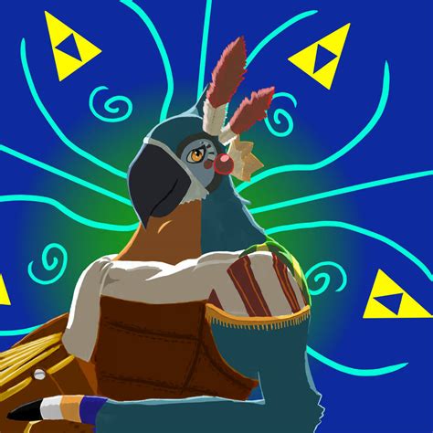 Kass[botw Fan Art] By Angel473 On Deviantart