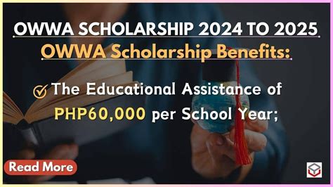 OWWA Scholarship 2024 To 2025 Requirements