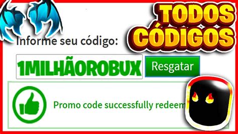 Todos Os Novos Melhores C Digos Gr Tis De Roblox Atualizado Youtube