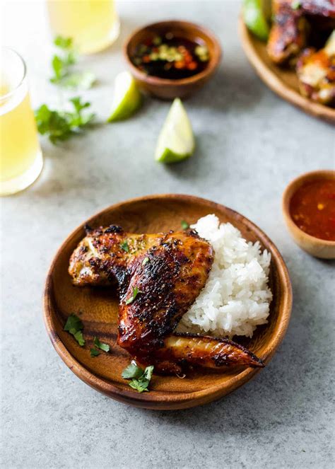 Thai Style Grilled Chicken Gai Yang