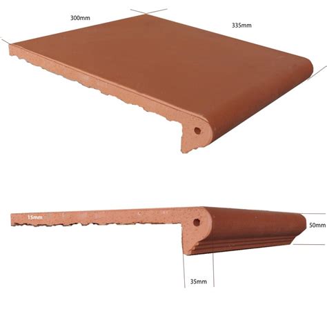 Leuca Terracotta Tile Bullnose - Western Distributors