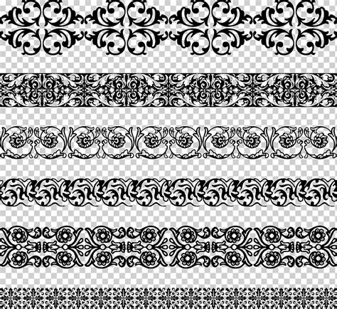 Papel Tapiz Floral Negro Png Klipartz