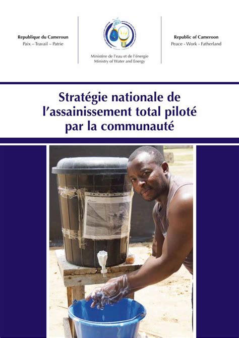 Pdf Strat Gie Nationale De Lassainissement Total Pilot Par