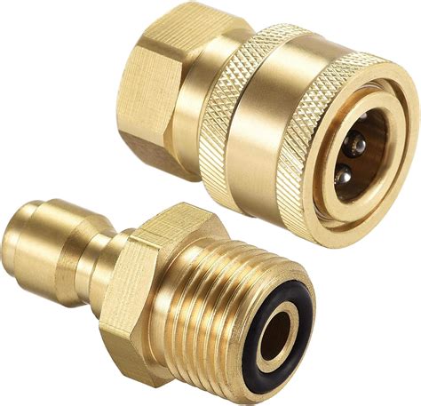 Amazon Uxcell Garden Hose Brass Quick Connect Disconnect Set