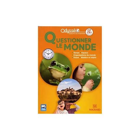 Questionner Le Monde Cp Ce Cycle Odysseo Rentr E Scolaire