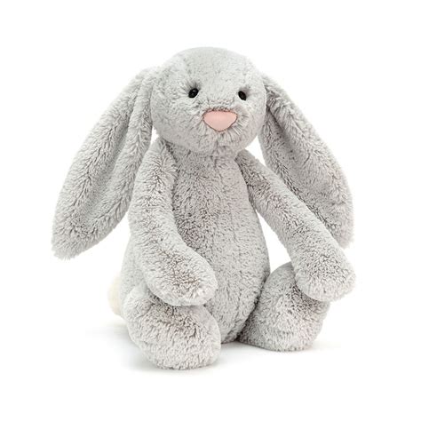 Bashful Silver Bunny Official Jellycat