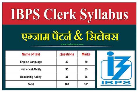 Ibps Clerk Bseb Update